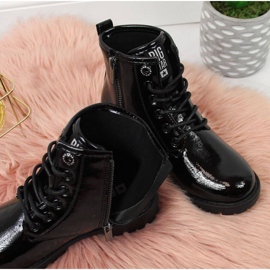 Bota bovver negra niña Big Star II374045 negro negro 3
