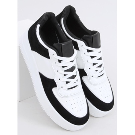 BM Deportivas mujer Zetto Negras blanco negro 2