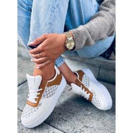 Deportivas mujer Glovi Blanco multicolor 3