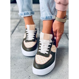 Deportivas mujer Glovi Verde 3