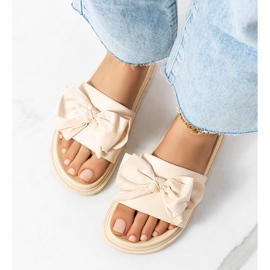 Babuchas Embley de mujer beige 2