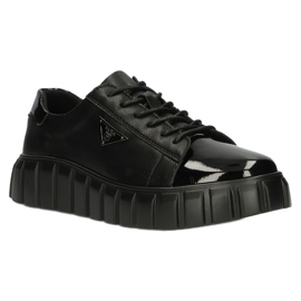 Deportivas de piel Filippo DP4138 negro 1