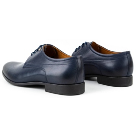 Kampol Zapatos formales hombre 334/54 azul marino 4