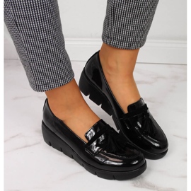 Zapatos mujer charol negro Filippo 6