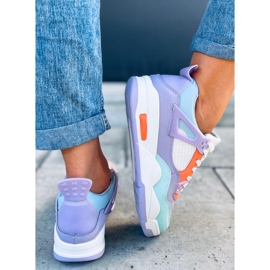 Zapatillas Inika Multi Morado blanco violeta naranja multicolor verde 3