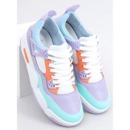 Zapatillas Inika Multi Morado blanco violeta naranja multicolor verde 2