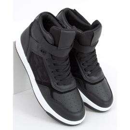Zapatillas altas Carlota Black negro 2