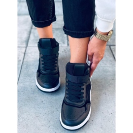 Zapatillas altas Carlota Black negro 5