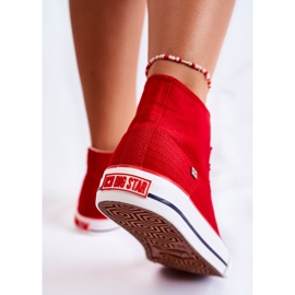 Zapatillas de Mujer Big Star High Red DD274334 rojo 4