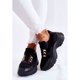 PG1 Zapatillas Deportivas Mujer Ante Negro Britany 5
