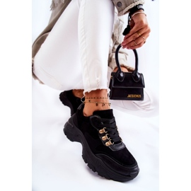 PG1 Zapatillas Deportivas Mujer Ante Negro Britany 3
