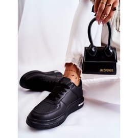 PG1 Zapatos deportivos de cuero Jennys negros clásicos 8
