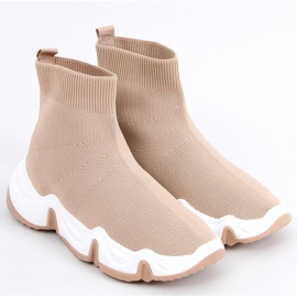 Calcetines tobilleros Nova Khaki beige 2