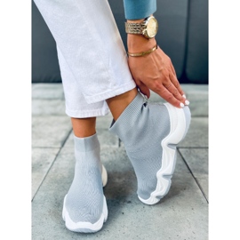 Calcetines altos Nova Grey gris 5