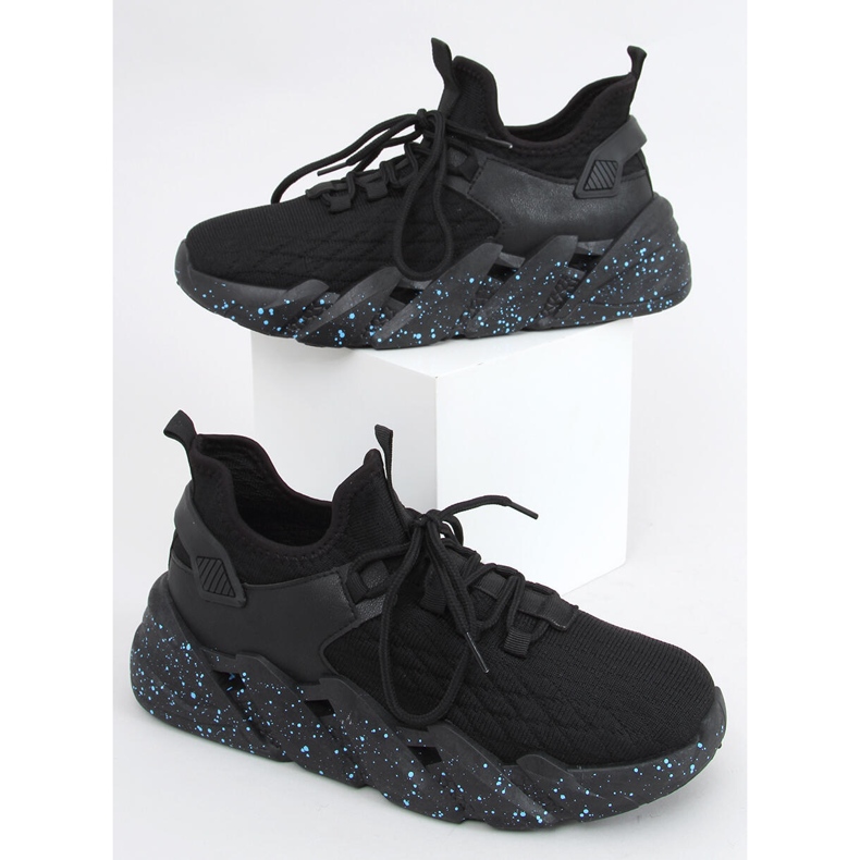 Deportiva calcetín Indu Negro 2