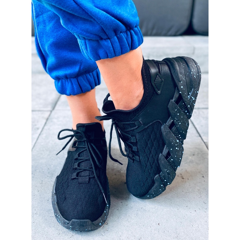 Deportiva calcetín Indu Negro 1