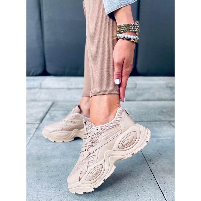 Zapatillas Janna Khaki beige 1