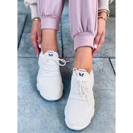 Deportiva calcetín Fresto Beige 3