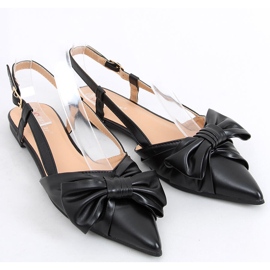 Bailarinas con tacón abierto Candy Black negro 5