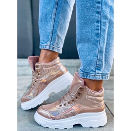 Zapatillas deportivas en el traje interior Cabral Champagne rosa 1