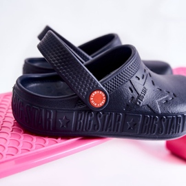 Pantuflas Ligeras Infantiles Kroks Big Star II375002 Azul Marino 4