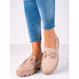 Zapatos de ante beige de Vinceza 2