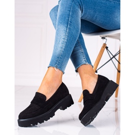 Zapatos de ante negro Shelovet 1