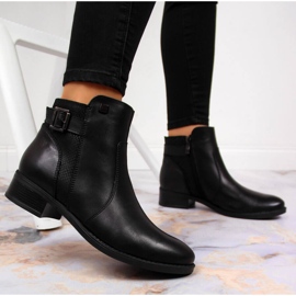 Botas mujer piel Dolce Pietro 0892 negro 6