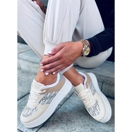 Deportivas mujer Hiver Beige 5
