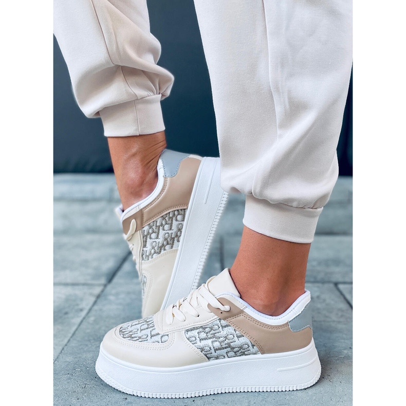 Deportivas mujer Hiver Beige 1