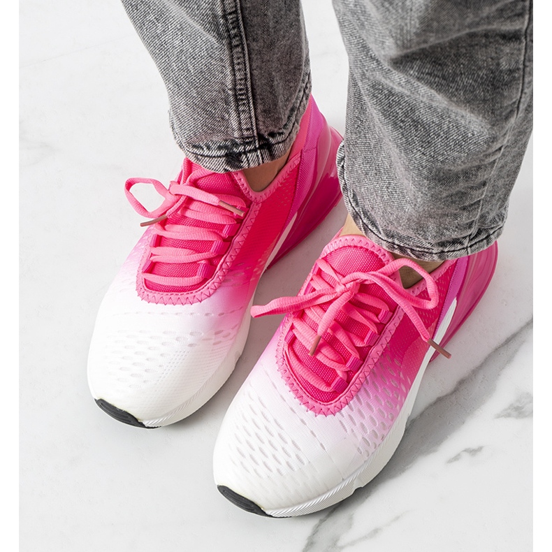 Deportivas Glaner rosas blanco 1