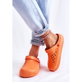 Pantuflas Ligeras Mujer Kroks Big Star II275005 Naranja 1