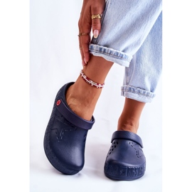 Pantuflas Ligeras Mujer Kroks Big Star II275002 Azul Marino 1
