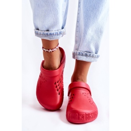 Pantuflas Ligeras Mujer Kroks Big Star II275004 Rojo 1 Pantuflas Ligeras Mujer Kroks Big Star II275004 Rojo 1