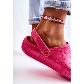 Pantuflas Ligeras Mujer Kroks Big Star II275007 Fucsia rosado 5
