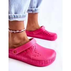 Pantuflas Ligeras Mujer Kroks Big Star II275007 Fucsia rosado 3