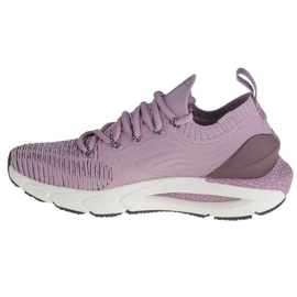 Zapatillas de running Under Armour Hovr Phantom 2 IntelliKnit W 3024155-604 púrpura 1