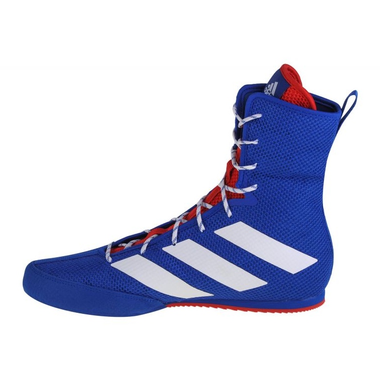 Zapatos de boxeo adidas Box Hog 3 M FZ5306 azul 1
