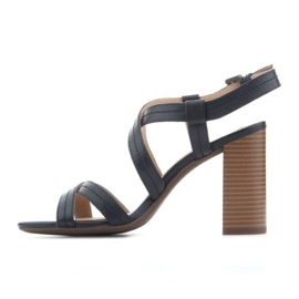 Sandalias Clásicas Negras Geox D Audalies HSA D824WA 000TU C4002 negro 3