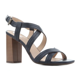 Sandalias Clásicas Negras Geox D Audalies HSA D824WA 000TU C4002 negro 4