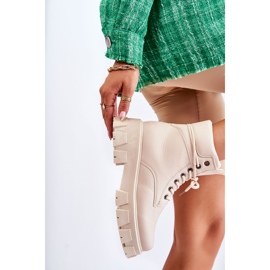 Botas Mujer Warm Light Beige Flavin Boots 5