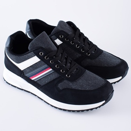 Deportivas hombre Shelovet negras cómodas negro 1 Deportivas hombre Shelovet negras cómodas negro 1