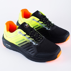 Zapatillas deportivas de hombre DK negras negro amarillo 1