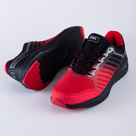 Zapatillas deportivas hombre DK rojas negro rojo 2