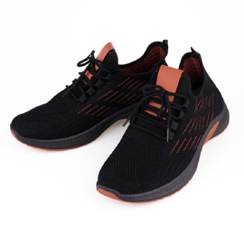 SHELOVET Zapatillas fitness hombre negras negro 1