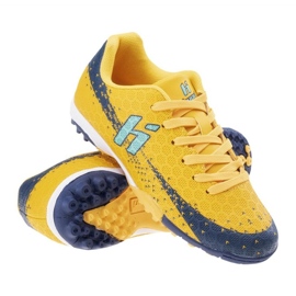 Botas de fútbol Huari Recoleti Tf 92800402403 amarillo amarillos 1