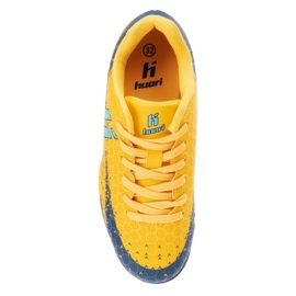Botas de fútbol Huari Recoleti Tf 92800402403 amarillo amarillos 2