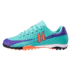 Botas de fútbol Huari Recoleti Teen Tf 92800402416 verde 2