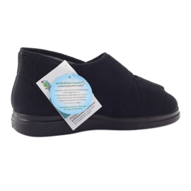 Dr.orto Befado 986M003 zapatillas para hombres en pies sensibles negros 7