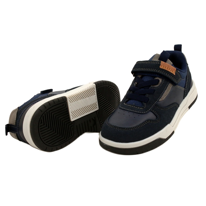 Zapatillas deportivas niño American Club ES95/22 azul marino 3